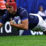 Coupe du monde de rugby : Louis Bielle-Biarrey, l’ailier qui a libéré les Bleus face à l’Uruguay