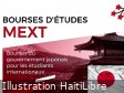 Haïti – Japon : Appel à candidatures, Programme de bourses d&rsquo;études MEXT