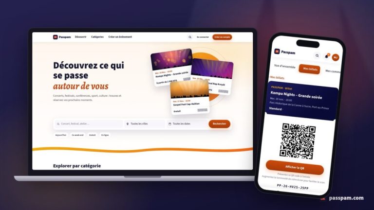 Passpam : une plateforme numérique haïtienne veut transformer la vente de billets et la gestion des événements